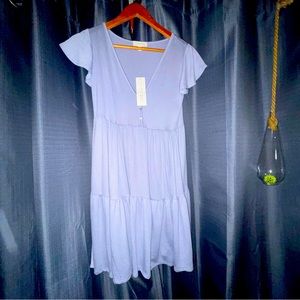 NWT Medium See You Monday summer dress with buttons 90s style